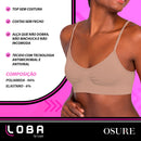 Sutiã Lupo Original Loba Sem Costura Poliamida Confort Plus