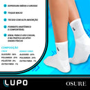 Kit 10 Pares Meias Lupo Original Cano Médio Alto Algodão Masculina Feminina Meia Atoalhada Grossa Pacote Sport Esportiva