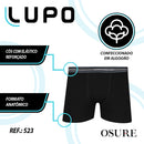 Kit 4 Cuecas Lupo Boxer Em Algodão Respirável