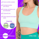 Top Selene Sem Costura Canelado Poliamida S/ Bojo