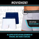 Kit 4 Cuecas Lupo Boxer Em Algodão Respirável