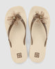 Chinelo de Dedo Off White Summer + Necessaire